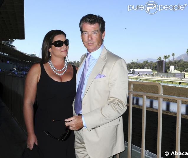 Pierce Brosnan et sa femme