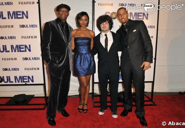 Samuel L. Jackson et des membres du casting de Soul Men