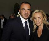 Nikos Aliagas et Cécile de Ménibus au nouveau centre de formation du PSG