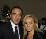Nikos Aliagas et Cécile de Ménibus au nouveau centre de formation du PSG