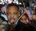 Rev. Jesse Jackson émue