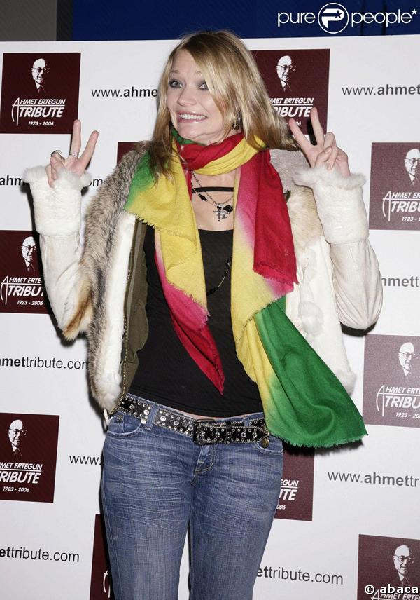 Jodie Kidd au concert évènement de Led Zeppelin