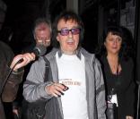 Bill Wyman des Rolling Stones au concert évènement de Led Zeppelin