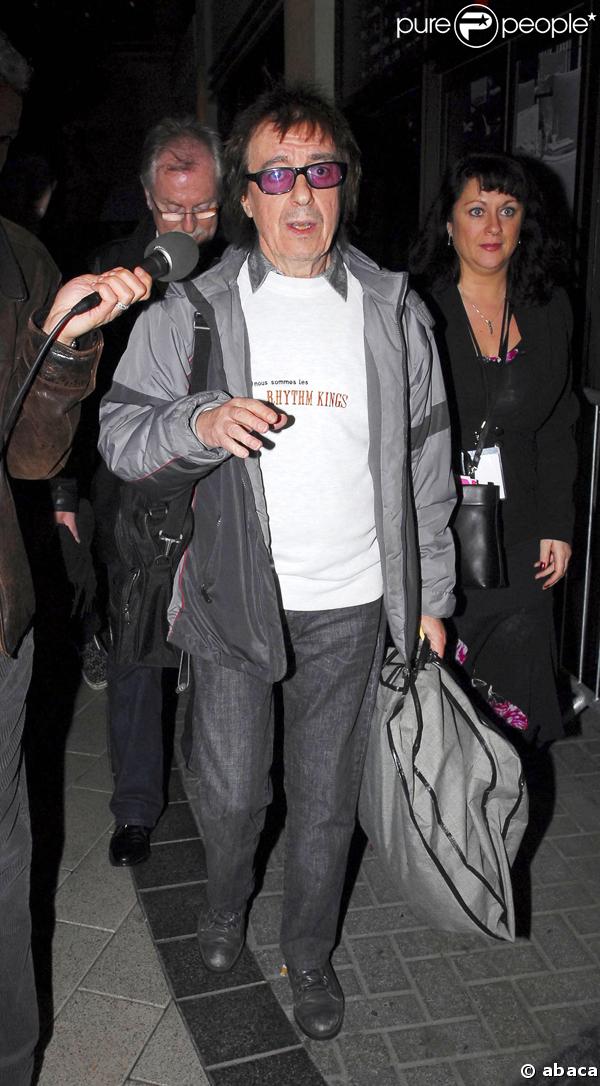 Bill Wyman des Rolling Stones au concert évènement de Led Zeppelin