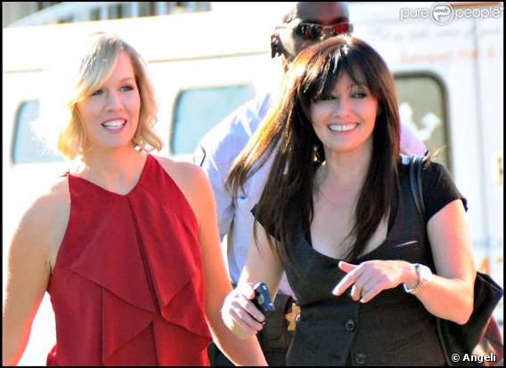 Jennie Garth et Shannen Doherty