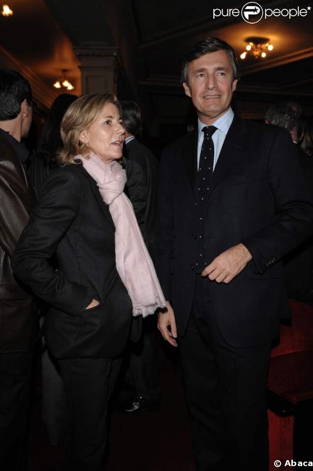 Claire Chazal et Nicolas Beytout