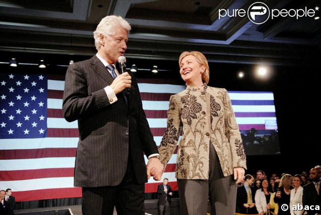 Hillary et Bill Clinton