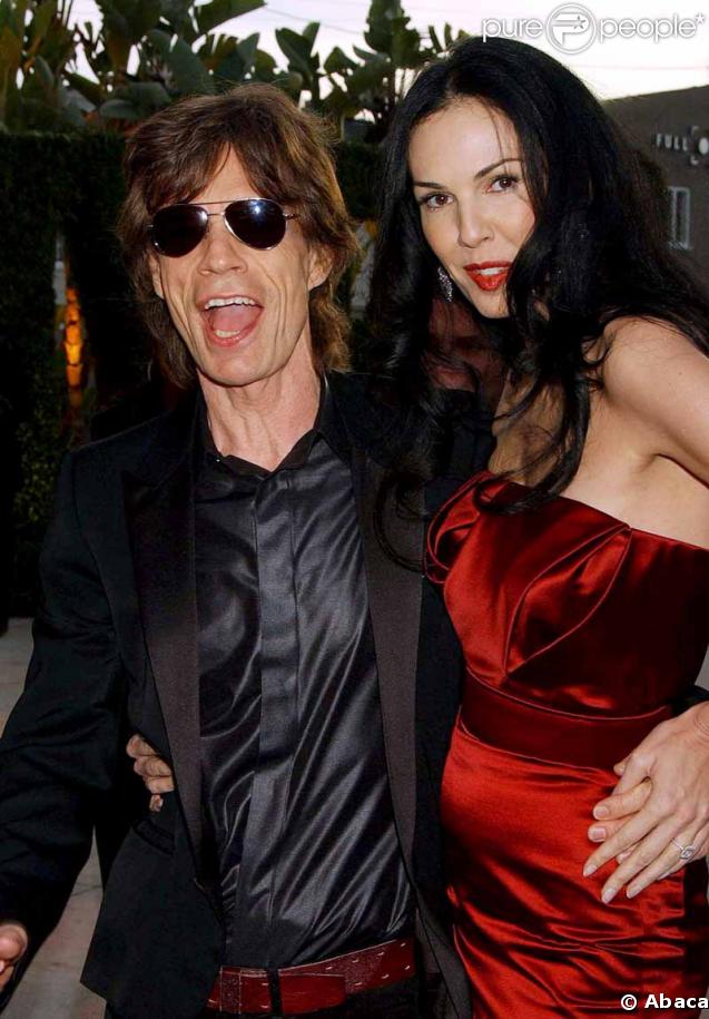 Mick Jagger et L'Wrenn Scott