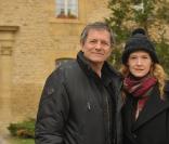 Francis Huster et Julika Jenkins