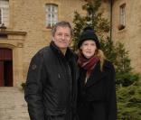 Francis Huster et Julika Jenkins