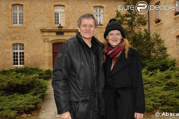 Francis Huster et Julika Jenkins