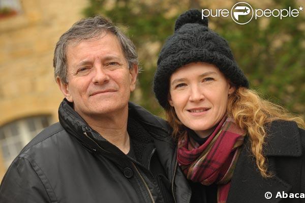 Francis Huster et Julika Jenkins