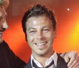Johnny Hallyday et Christophe Maé