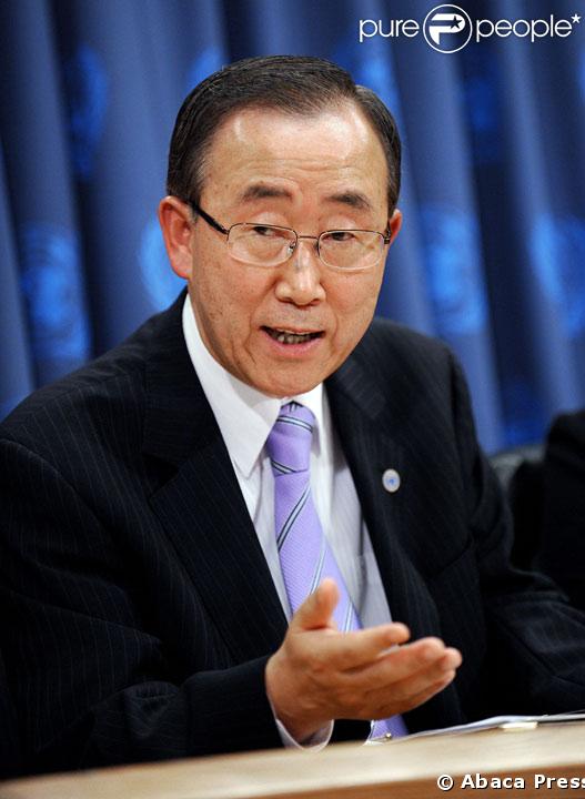 Ban Ki-moon secretaire general de l'ONU