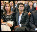 Jamel Debbouze et Mélissa Theuriau
