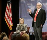 Hillary Clinton et Warren Buffet