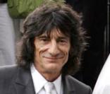 Leah et son père Ronnie Wood