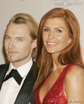 Ronan et Yvonne Keating à la soirée de charité pour la Marie Keating Foundation, le 22/11/08