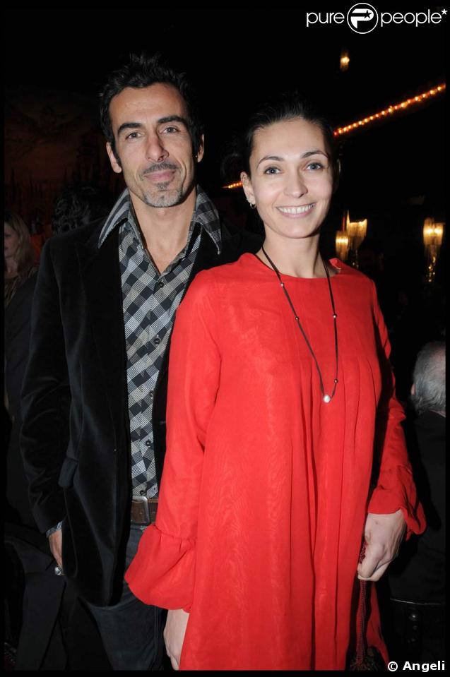 Adeline Blondieau et Laurent, son compagnon