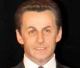 Nicolas Sarkozy et son double de cire au musée Grévin