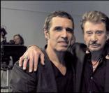 Julien Clerc et Johnny Hallyday