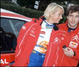 Sébastien Loeb et Séverine Mény