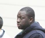 Mouss Diouf aux obsèques de Christian Fechner
