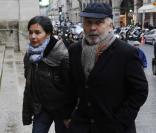 Gérard Jugnot et Saïad Jawad aux obsèques de Christian Fechner
