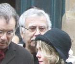 aux obsèques de Christian Fechner