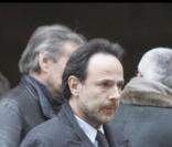 Marc Levy aux obsèques de Christian Fechner