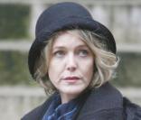 Agnès Soral aux obsèques de Christian Fechner