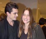 Raphaël Enthoven et Carla Bruni