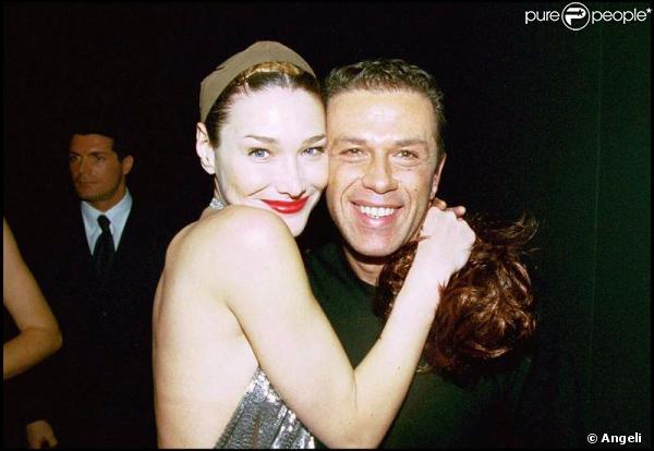 Gai Mattiolo et Carla Bruni