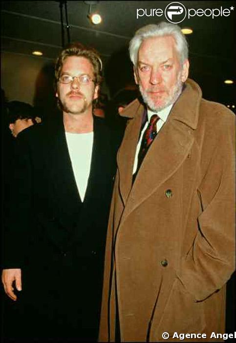 Kiefer Sutherland avec son pere Donalde Sutherland en 