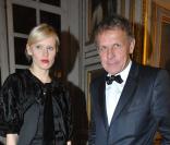 Patrick Poivre D'Arvor et son amie Anna à la 16ème Nuit de l'Enfance  