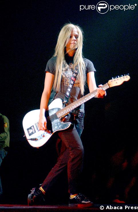 Avril Lavigne en concert