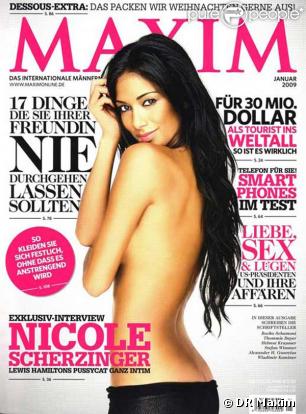 Nicole Scherzinger pour Maxim