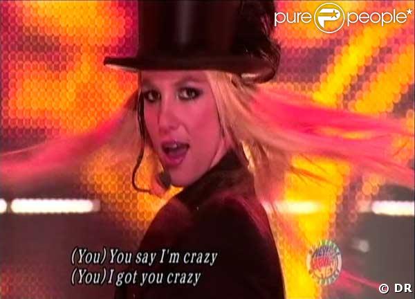 Britney Spears lors de son passage à l'émission nippon Hey Hey Hey !