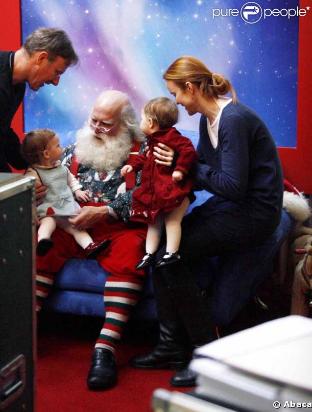 Marcia Cross, son mari et leurs jumelles