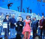 Sophia Loren à l'inauguration du MSC Fantasia