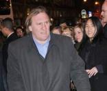 Gérard Depardieu aux Galeries Lafayette Gourmet, le 19/12/08
