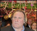 Gérard Depardieu aux Galeries Lafayette Gourmet, le 19/12/08