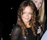 Geri Halliwell a fait la fête jusqu'au bout de la nuit