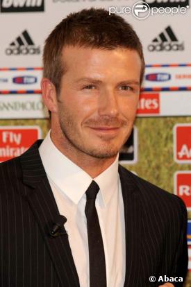 David Beckham est arrivé à Milan