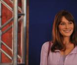 Carla Bruni  lors d'un sommet au Brésil