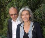 Claudie Haigneré et son mari Jean-Pierre Haigneré