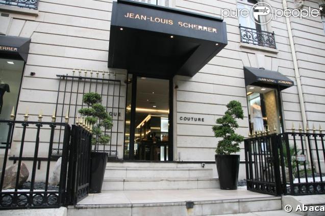 Boutique de l'Avenue Montaigne, qui vient de fermer ses portes