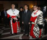 Nicolas Sarkozy et Rachida Dati lors de la rentrée de la Cour de cassation