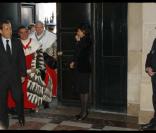 Nicolas Sarkozy et Rachida Dati lors de la rentrée de la Cour de cassation