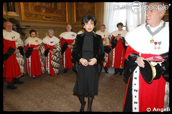 Rachida Dati entourée de magistrats de la Cour de cassation 